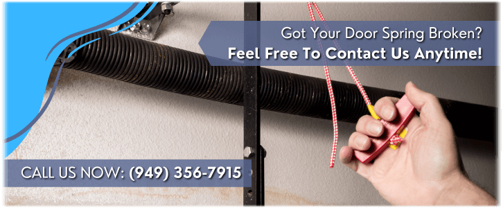 Broken Garage Door Spring Repair Lake Forest